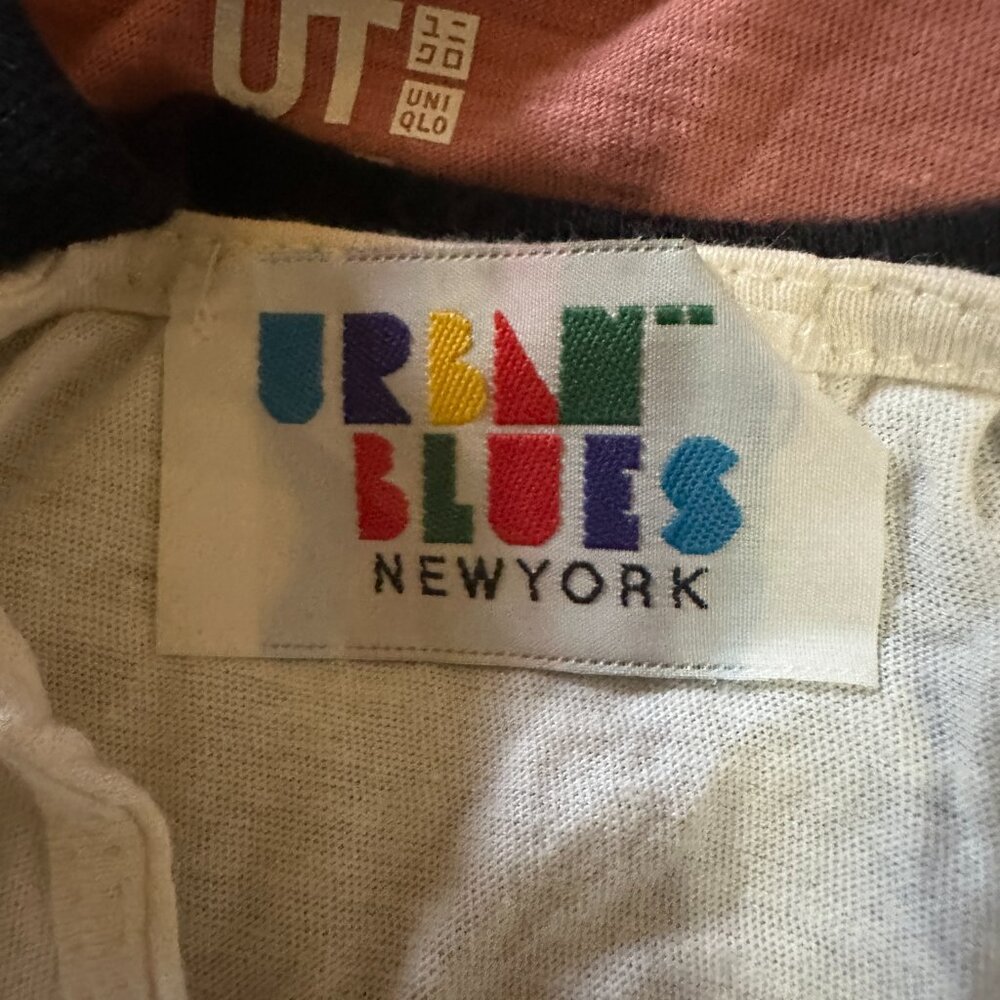 Highway to Hell Women's White Tank Top Size Small Urban Blues New York - Picture 2 of 3